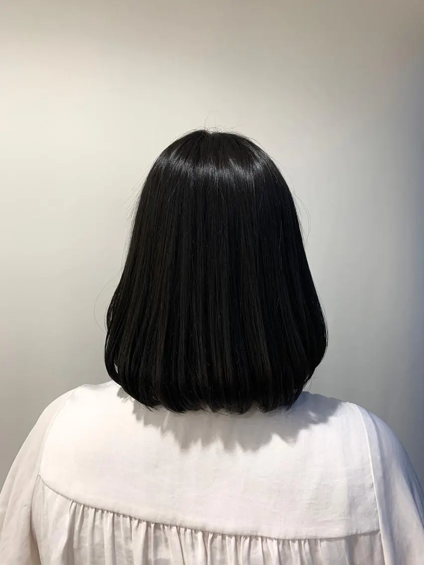 ミディアム カラー オリーブカラー 三軒茶屋 maoのヘアスタイル