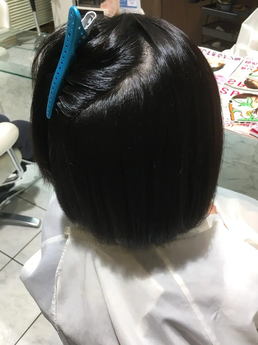 ショート 縮毛矯正 落合孝臣/新潟駅南 /髪質改善のヘアスタイル