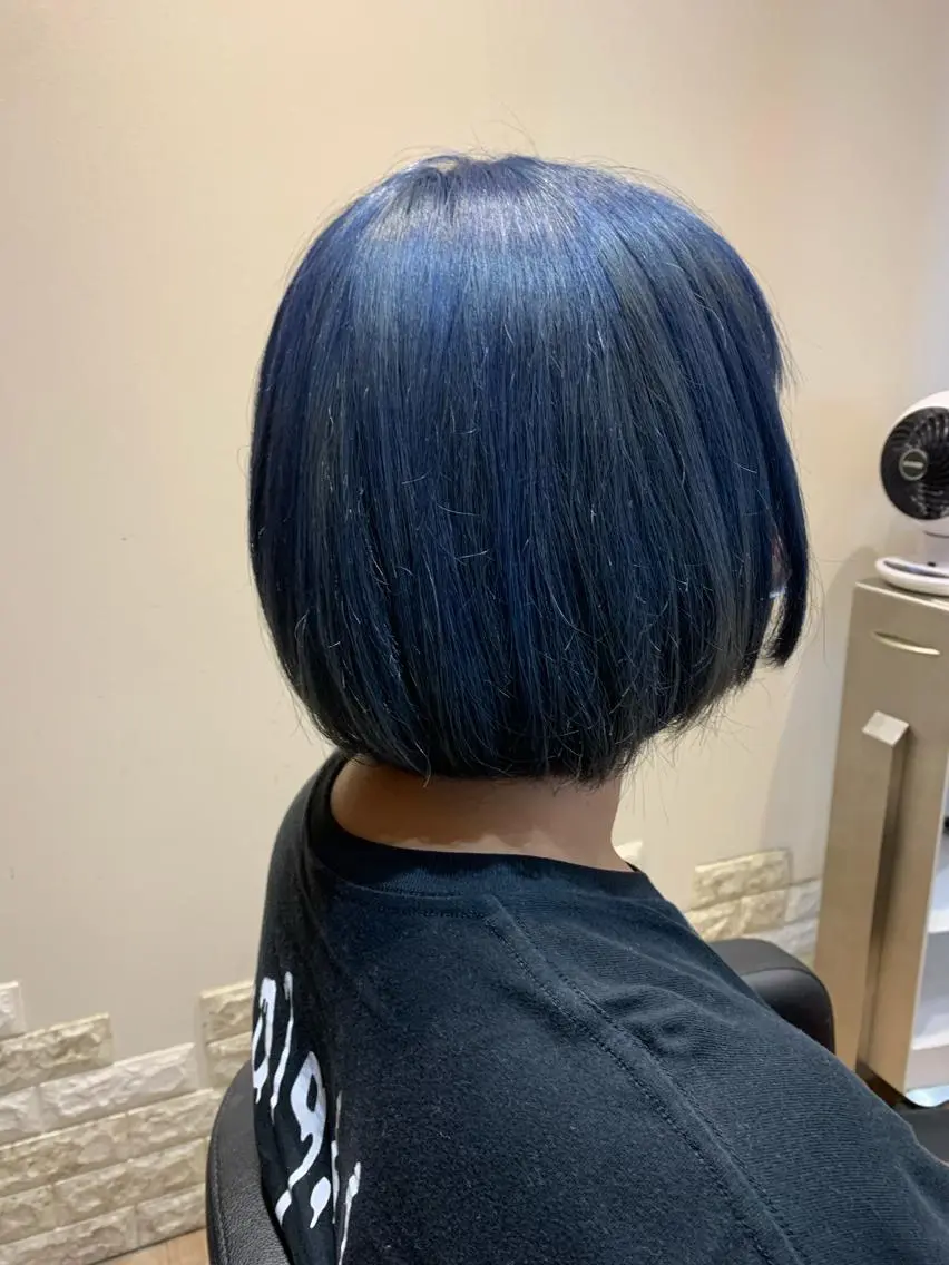 ショート カラー ボブ ヘアカラー 大久保 隆蔵のヘアスタイル
