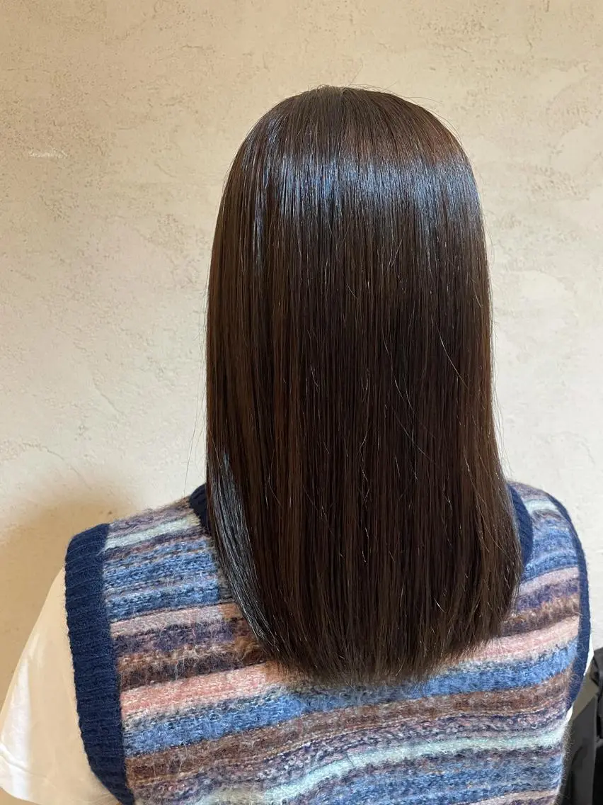ミディアム ueki ayaneのヘアスタイル