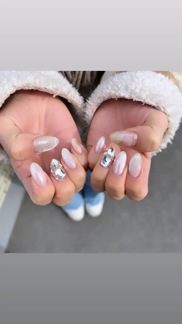 ロング ネイル ハンドネイル Angie 湘南台店のネイルデザイン