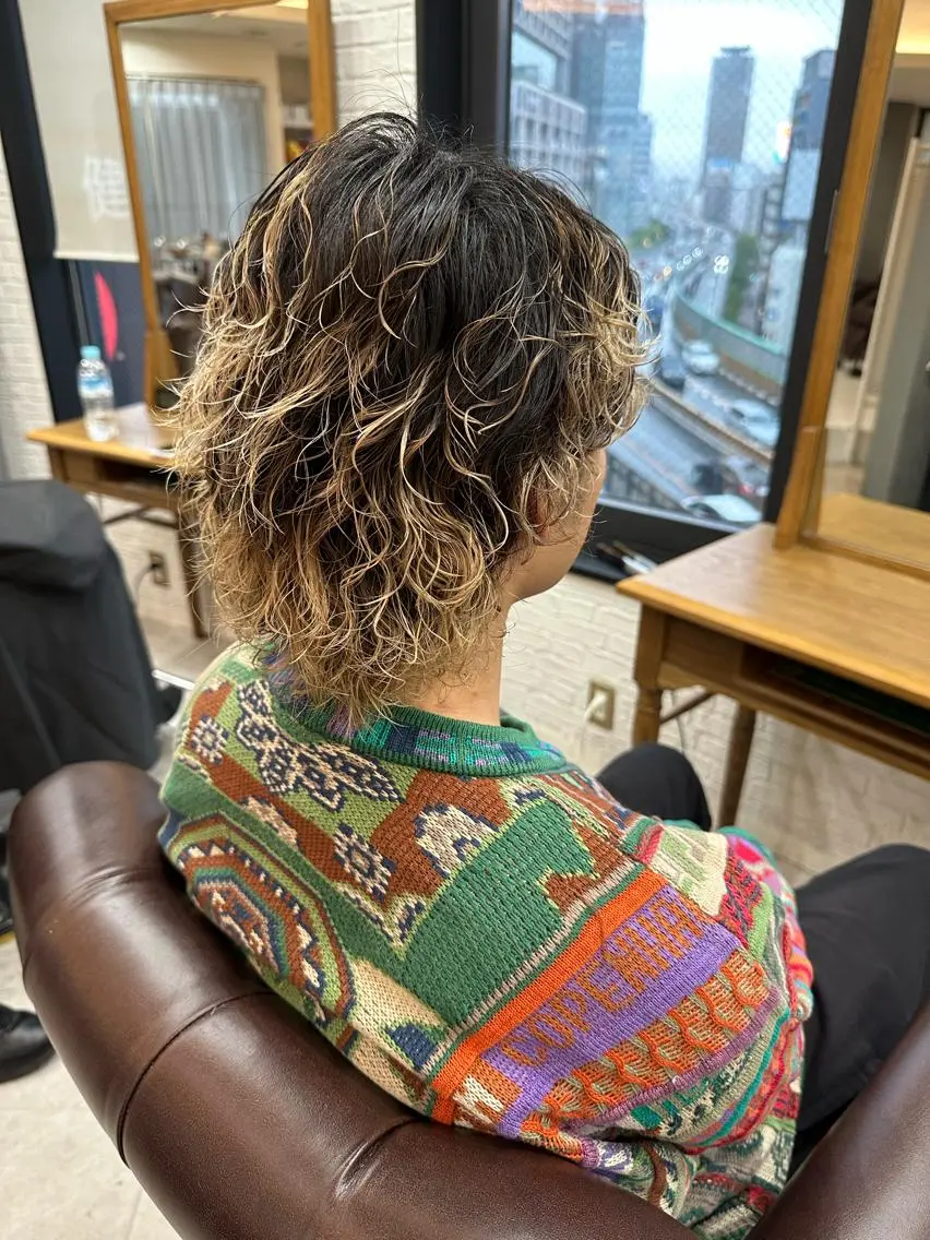 パーマ メンズ FUJII MARINのヘアスタイル