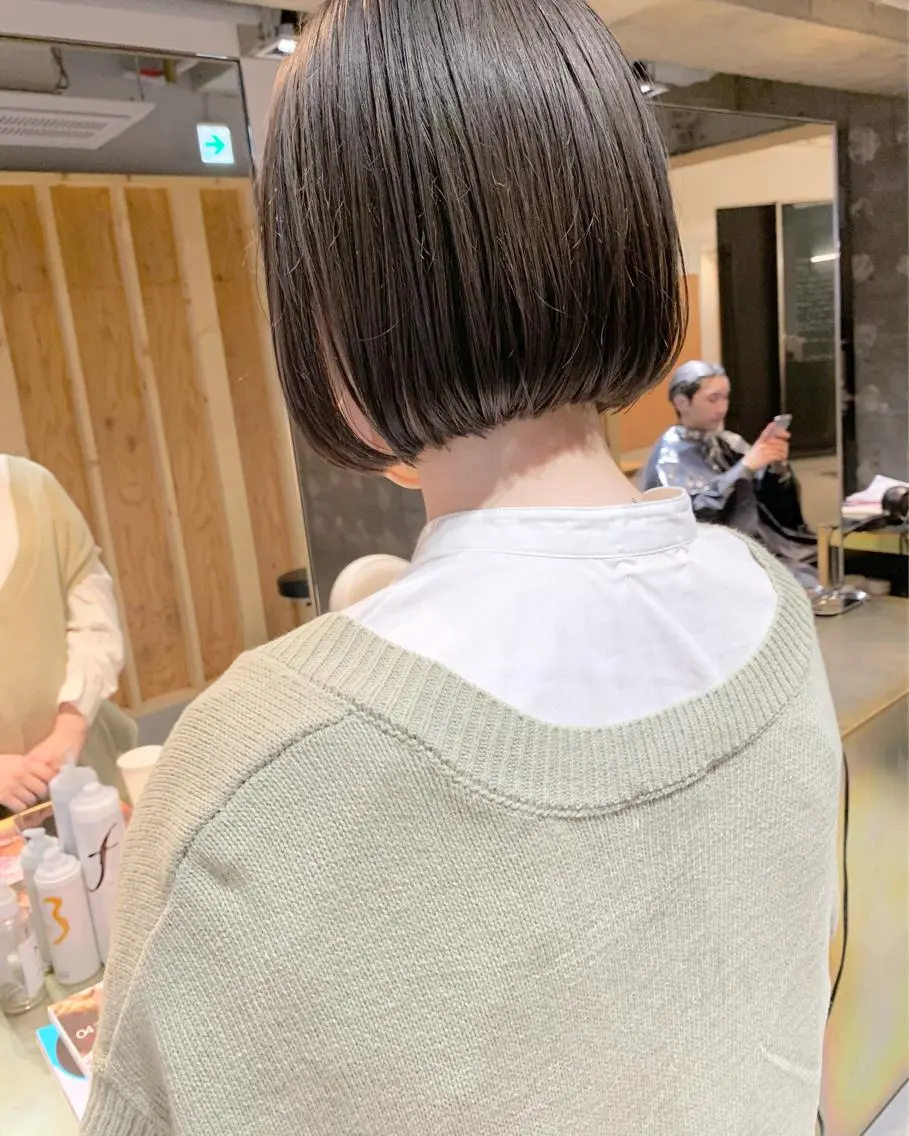 ショート カラー ボブ tension 【テンション】のヘアスタイル