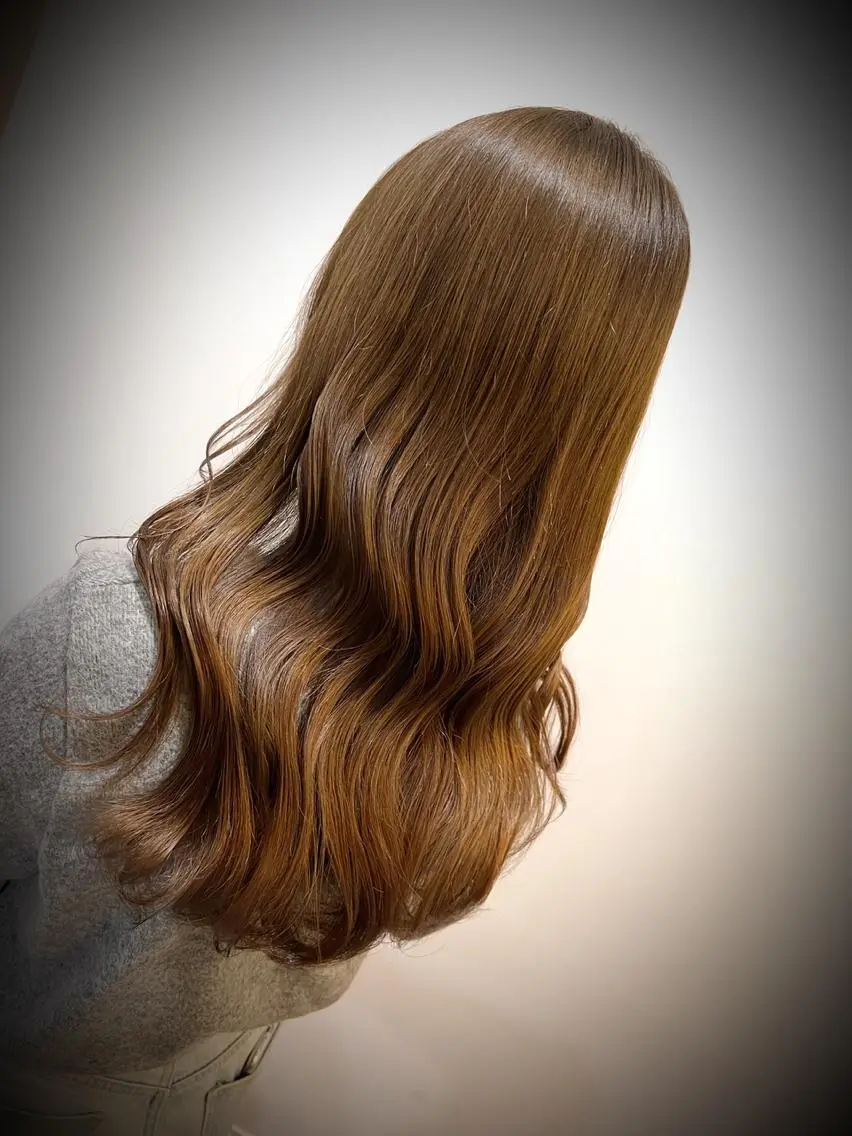 カラー ベージュカラー ヘアカラー トリートメント 守屋 智紀のヘアスタイル