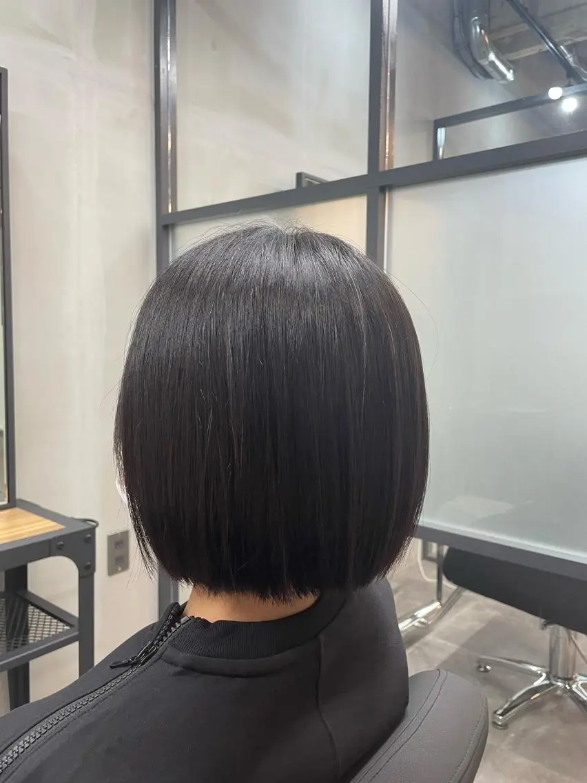 ショート ボブ カット ALLEN hair /まなのヘアスタイル