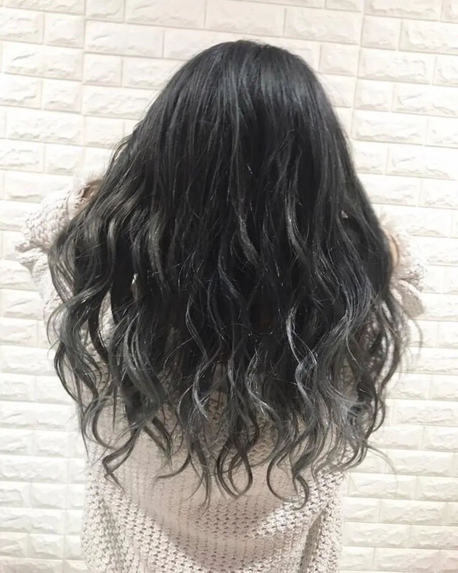 ロング カラー ブリーチ グラデーションカラー ハイライトカラー ハイライト 【メンズ縮毛矯正】 田中秀斗のヘアスタイル