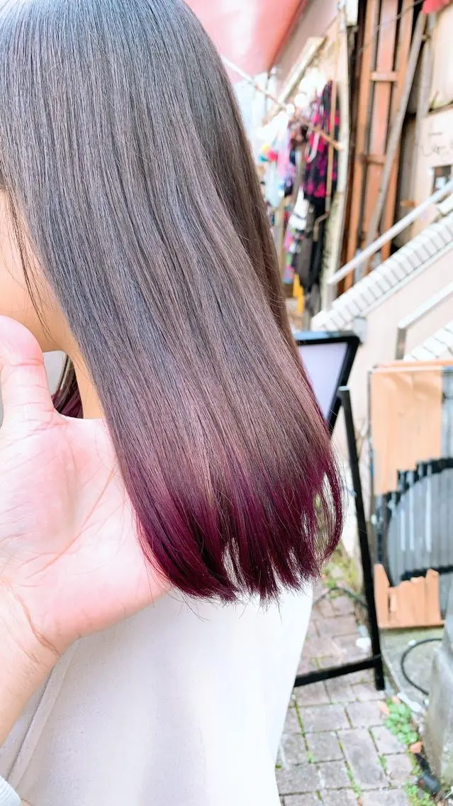 セミロング カラー ヘアアレンジ ヘアカラー nico【代表】 市川　拓也のヘアスタイル