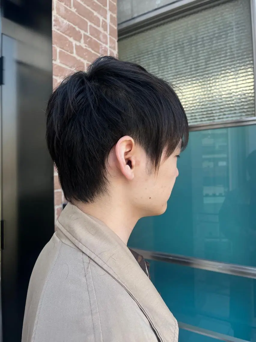 ショート カラー パーマ ヘアアレンジ メンズ キッズ ネイル マツエク・マツパ アイブロウ メンズブリーチ メンズハイライト メンズインナーカラー メンズ韓国風 ブリーチ 久木原 ゆりのヘアスタイル