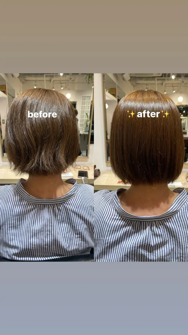 ミディアム 伊藤 まみのヘアスタイル