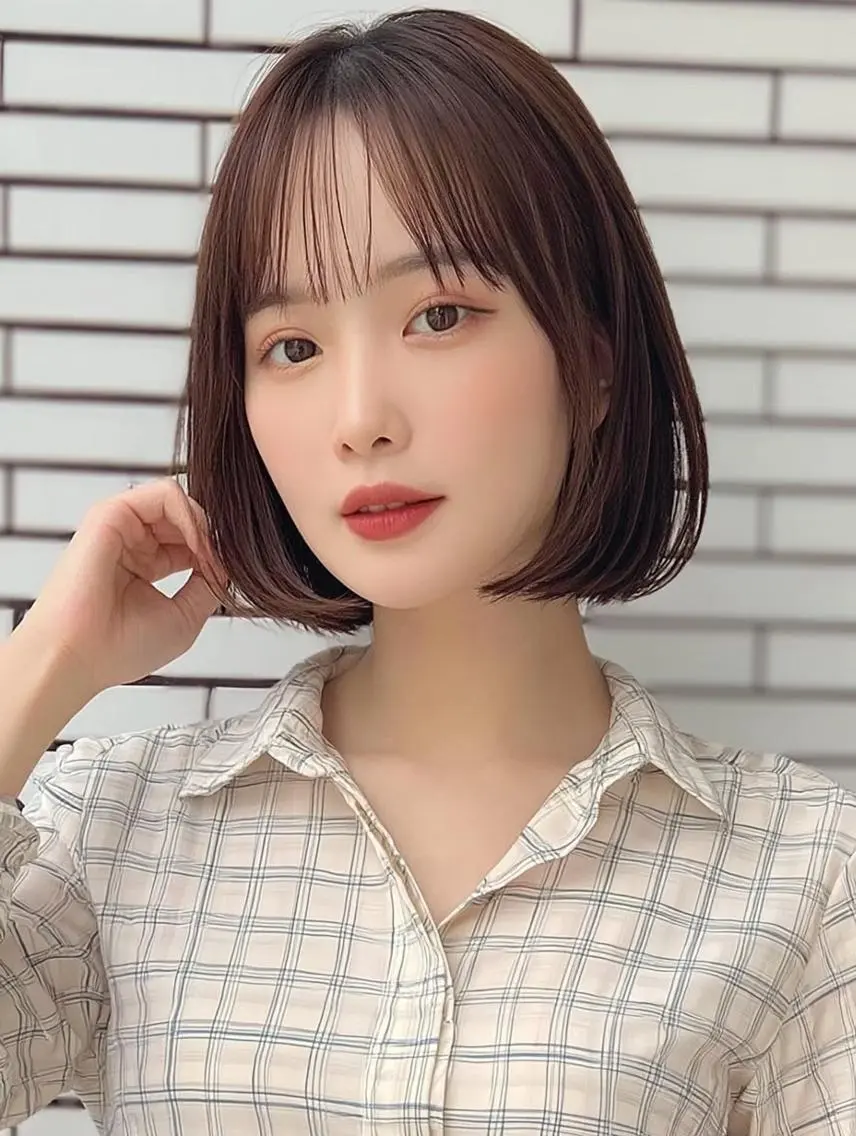 ミディアム 砂澤 瞳のヘアスタイル