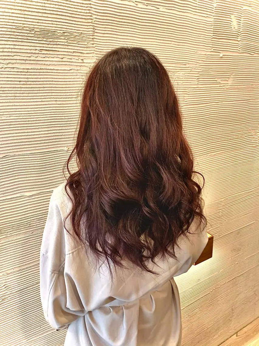 カラー ピンクカラー VIE.ORNER 浦安店 三上真弥のヘアスタイル