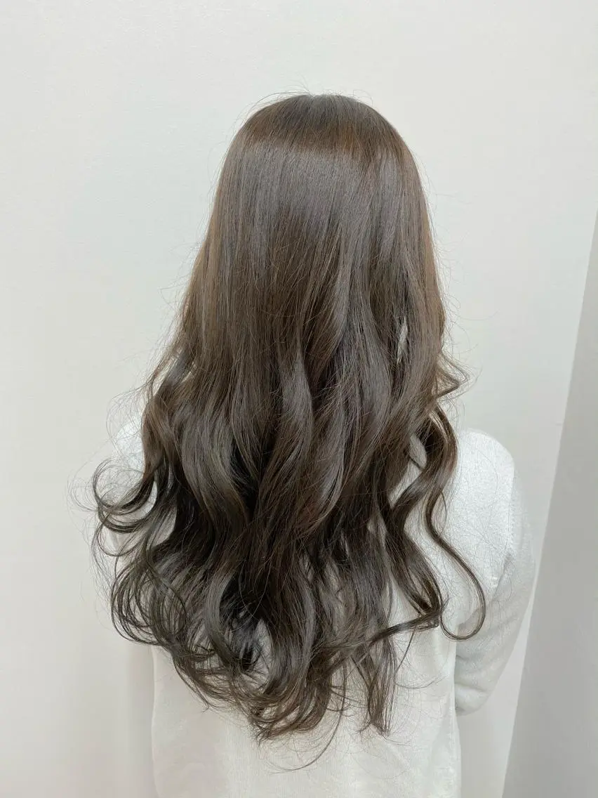 ロング カラー 髪質改善、縮毛矯正/ ネモト　マサヒデのヘアスタイル