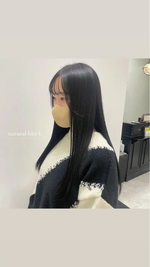 ロング カラー ヘアカラー トリートメント recipe 黒木 彩那のヘアスタイル