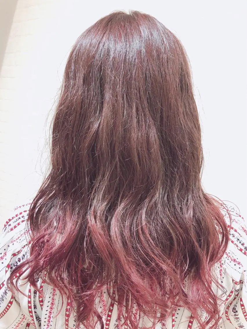 セミロング カラー LiTA RIKUのヘアスタイル