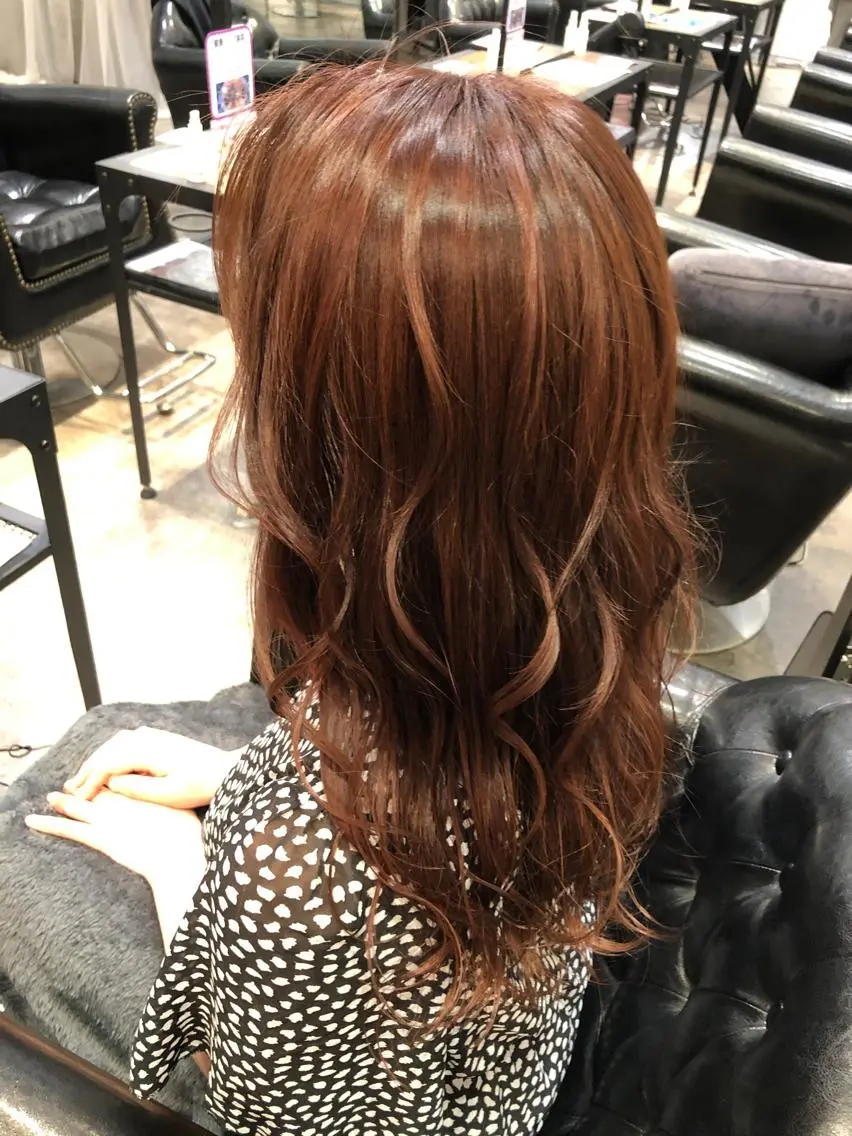 ロング 松田 真央のヘアスタイル