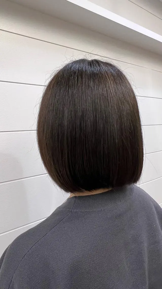 ミディアム カラー ogura hitomiのヘアスタイル