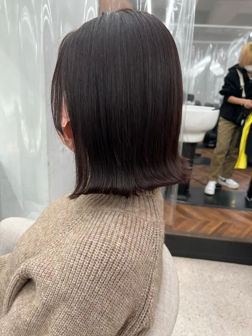 ショート カラー カット ヘアカラー トリートメント レイヤーカット 早崎太生のヘアスタイル