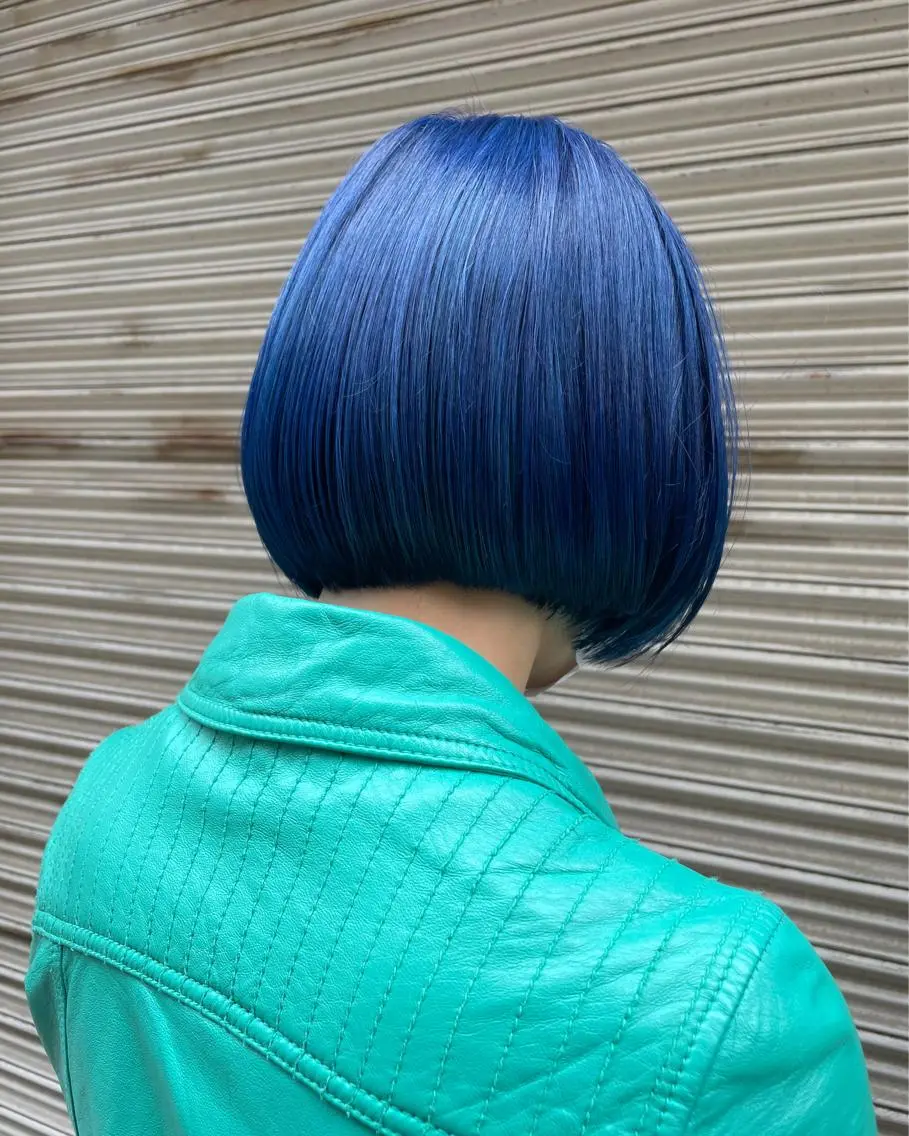ショート カラー ハイトーン/ブリーチ /ウルフ⛓️MAKIのヘアスタイル