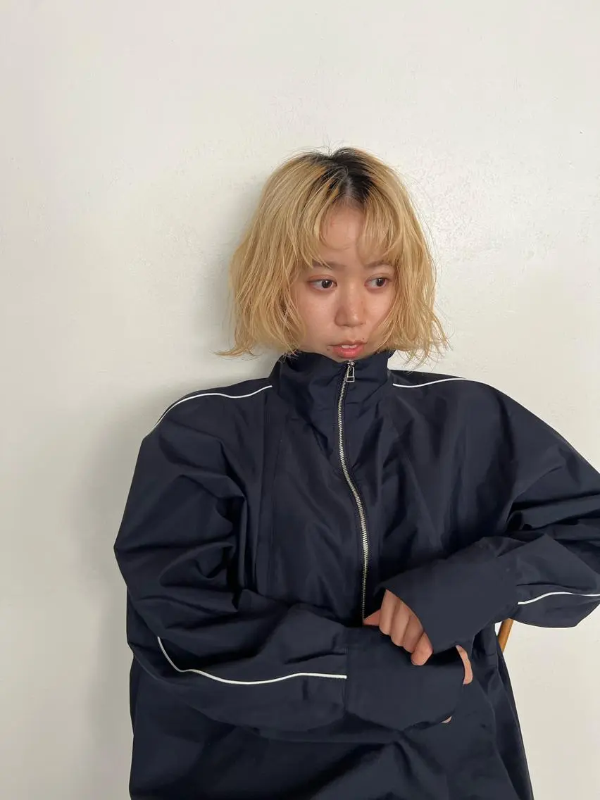 ショート カラー パーマ ヘアアレンジ メンズ キッズ ネイル マツエク・マツパ アイブロウ ウルフレイヤーカット /チヒロのヘアスタイル
