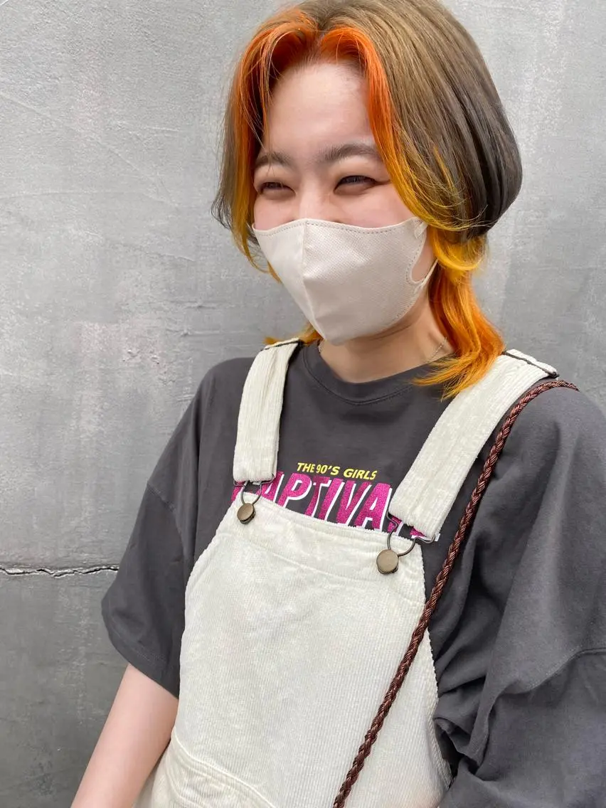 ミディアム カラー カット ヘアカラー トリートメント 口コミ150件超え 💬☘️笹岡航太のヘアスタイル