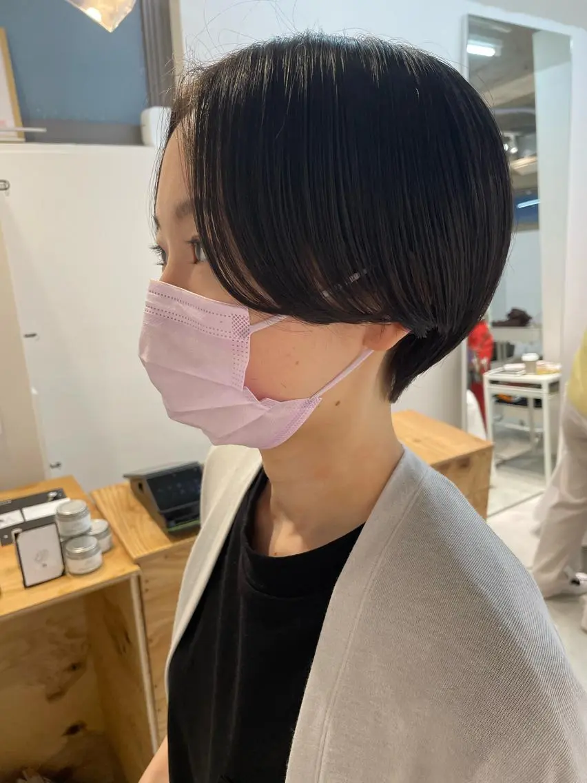ショート 丸みショート ショートヘア fit/ madokaのヘアスタイル