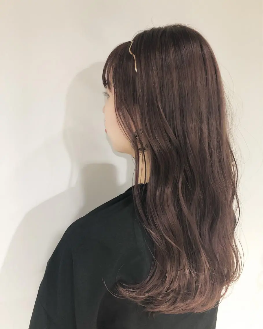 ロング カラー カット ヘアカラー トリートメント 🍊新宿南口🍊 ERINAのヘアスタイル