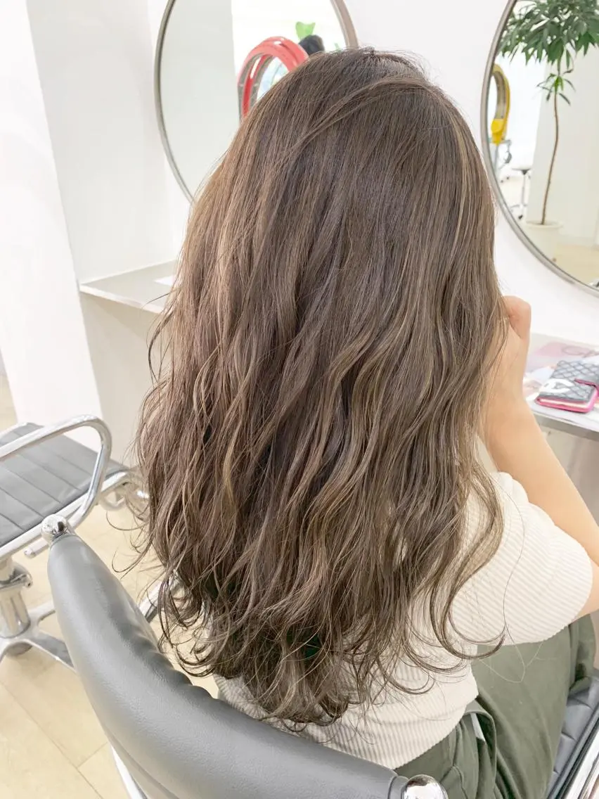 ロング カラー ヘアカラー トリートメント Reb_keiji 👑小倉圭司のヘアスタイル