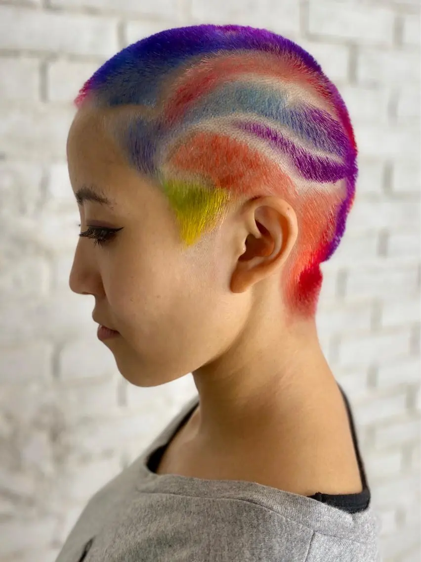 ショート カラー welring hair salonのヘアスタイル