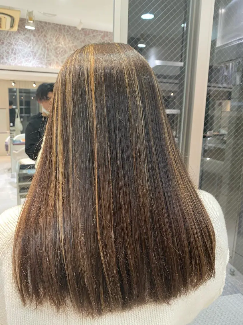 ロング カラー Aujuaソムリエ ❤️‍🔥今吉 晃太のヘアスタイル