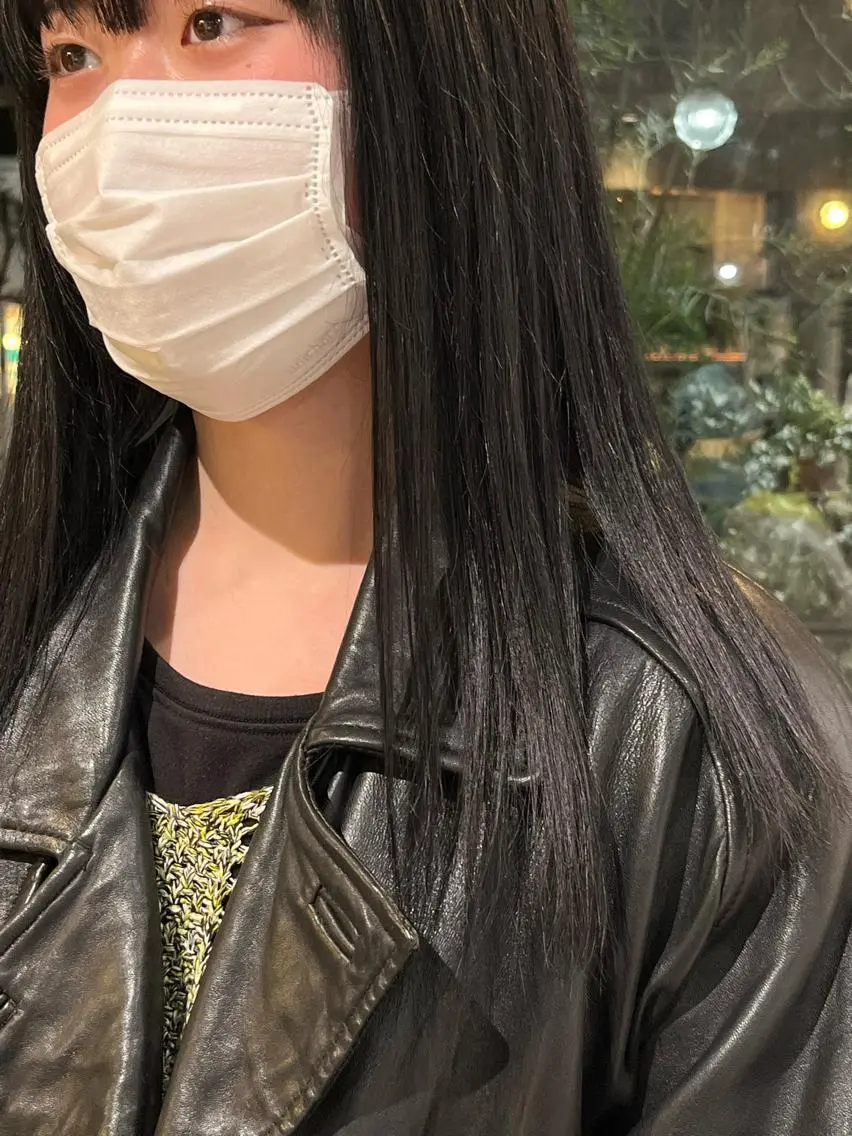 ロング ヘアカラー ZEST kalon RINAのマツエク・マツパデザイン