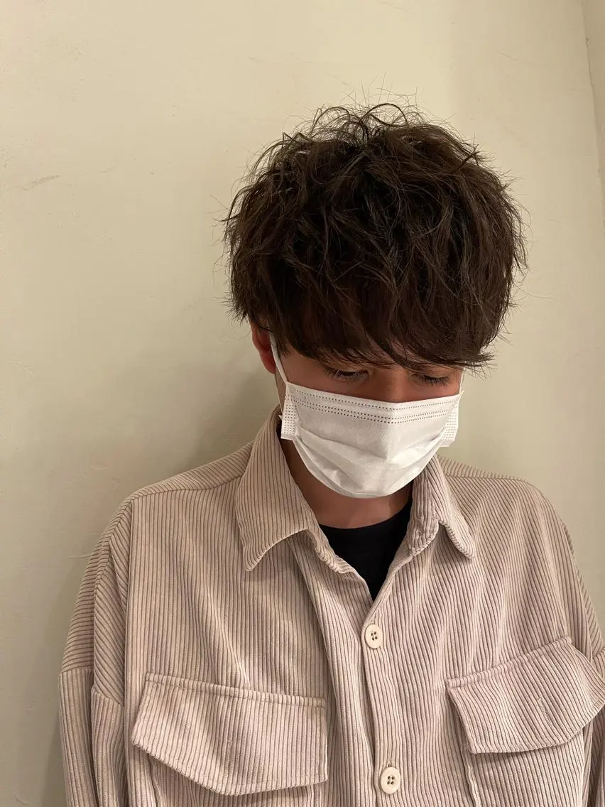 カラー メンズ 竹尾 優斗のヘアスタイル