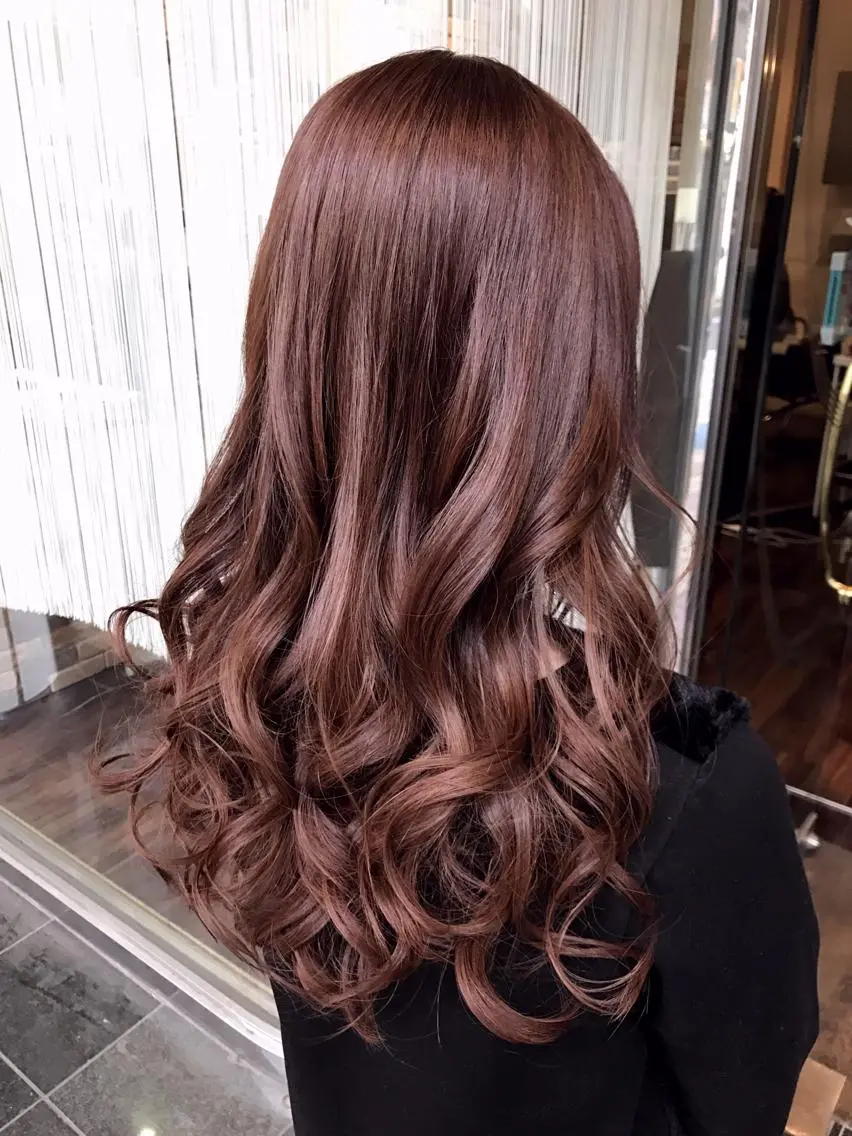 ロング カラー Parfait 山本のヘアスタイル