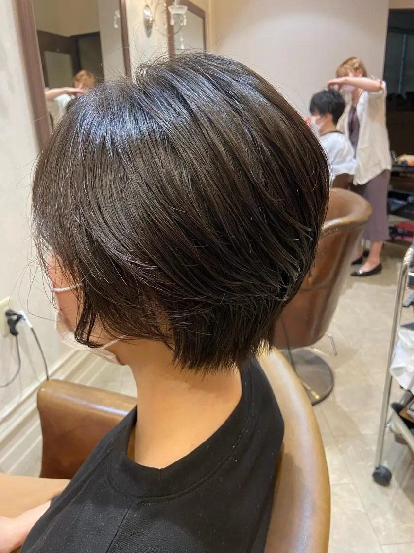 ショート コバヤシ ユウスケのヘアスタイル