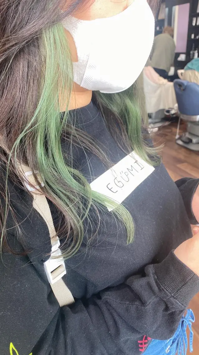 セミロング ヘアカラー 🦋透明感カラー🦋 CHIHARUのヘアスタイル