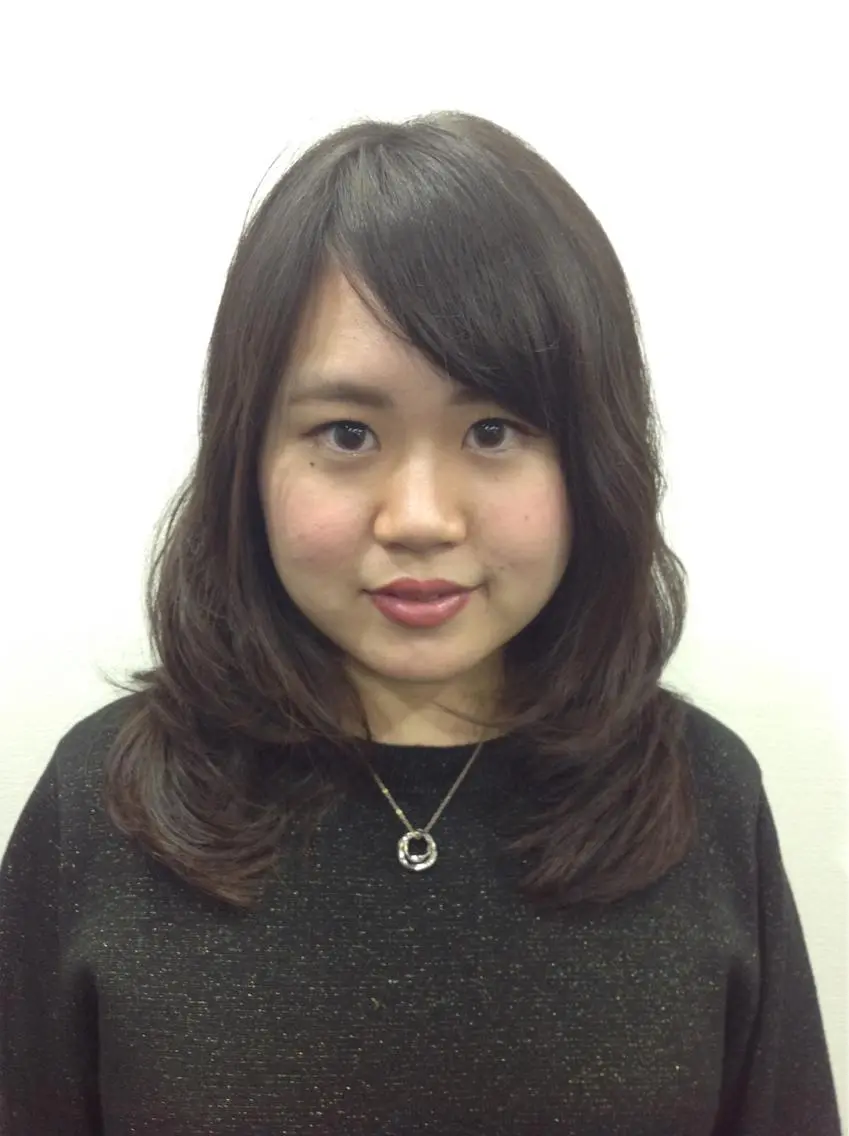ミディアム 松永 富士男のヘアスタイル