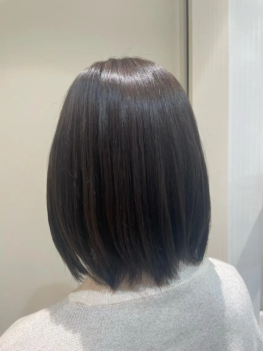 ショート カラー カット ヘアカラー トリートメント 韓国ヘアメイク🎀/ 縮毛矯正✨山本媛香のヘアスタイル