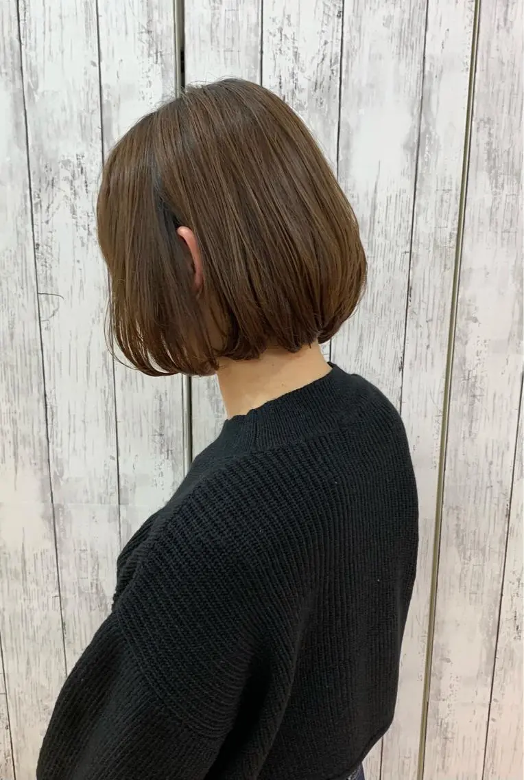ショート カラー カット ヘアカラー トリートメント 髪質改善 Blumeのヘアスタイル