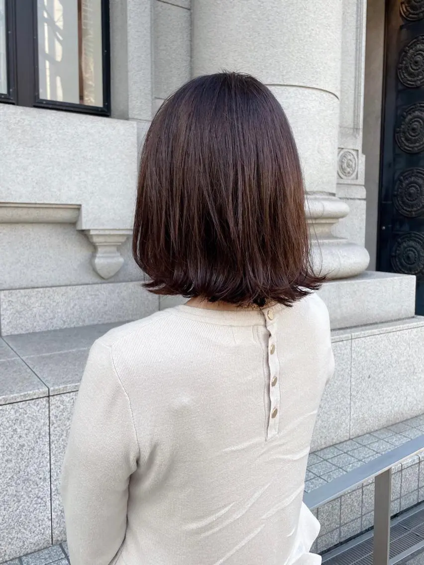 ミディアム 永野 良一のヘアスタイル