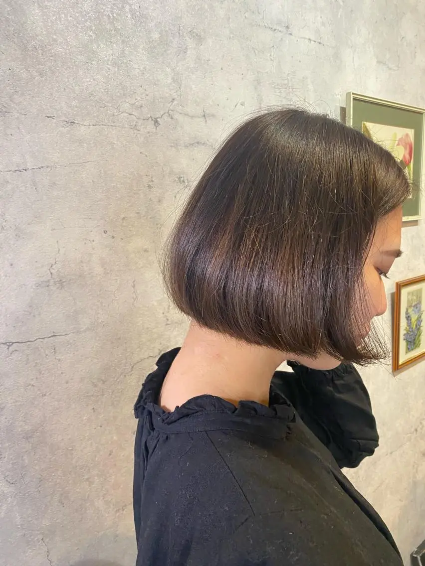 ショート ショートボブ ボブ ショートヘア カット ヘアカラー トリートメント vato バトのヘアスタイル