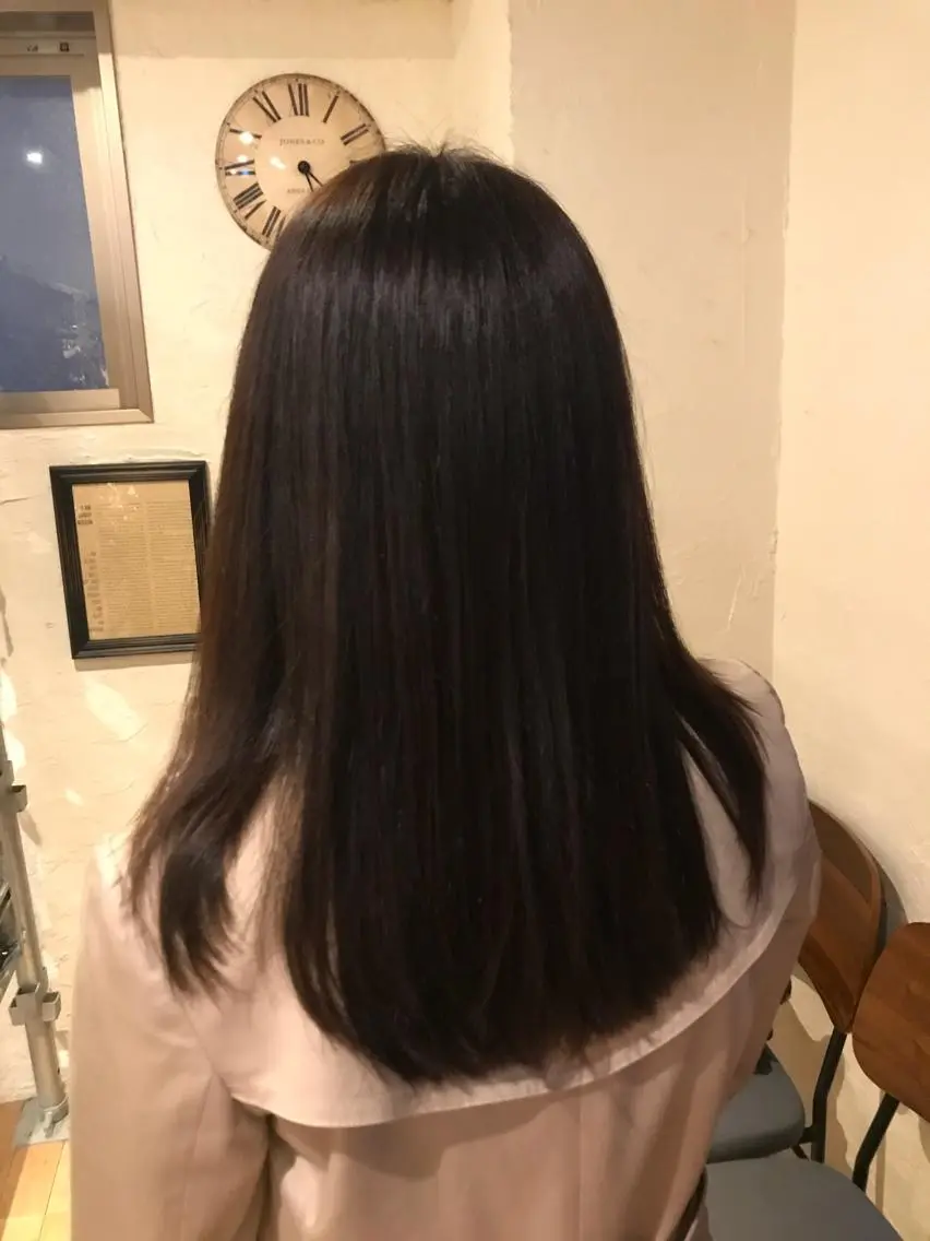 ロング 青木 啓輔のヘアスタイル