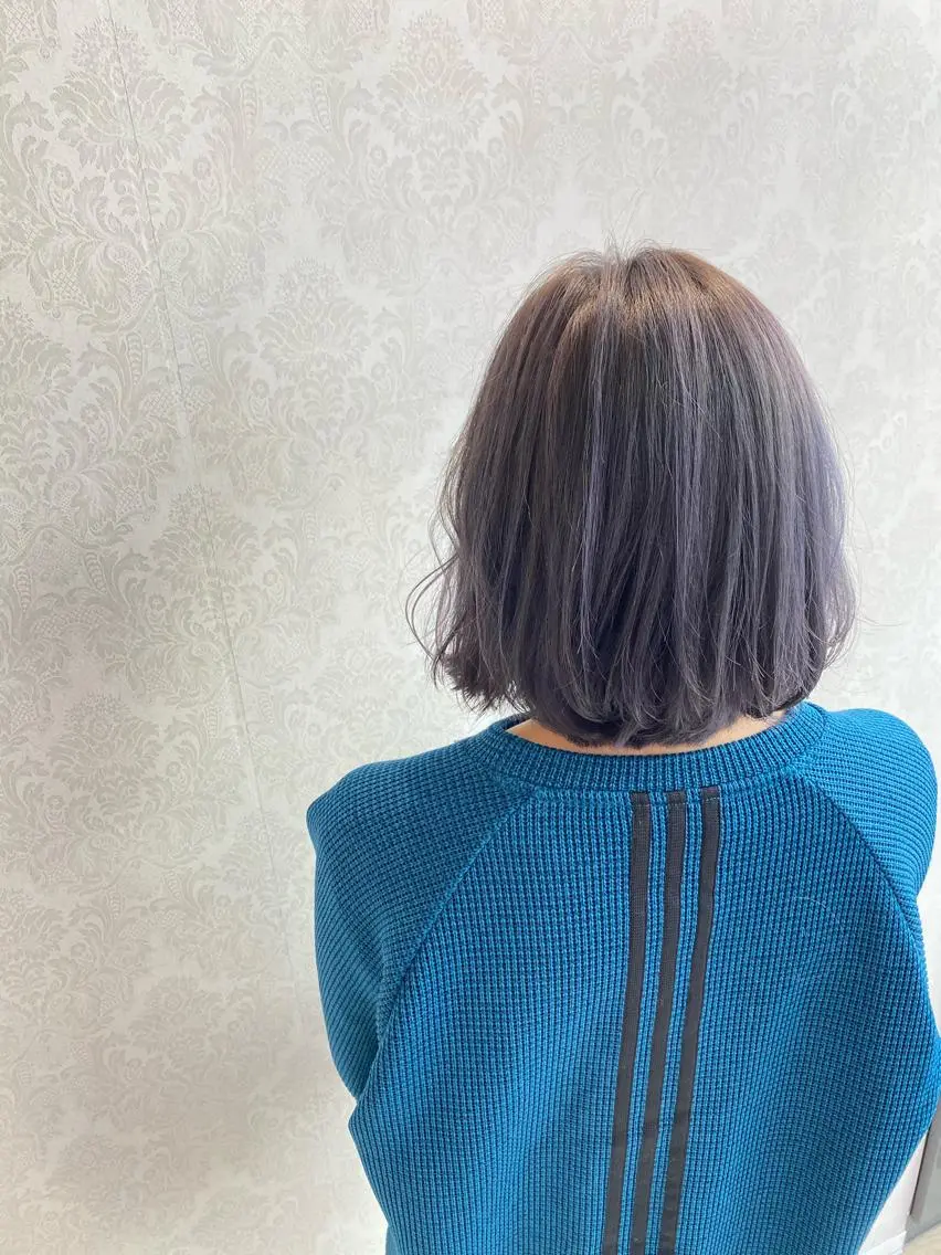 ショート カラー バレイヤージュ レイヤーカット デザインカラー✨新倉 佑奈のヘアスタイル