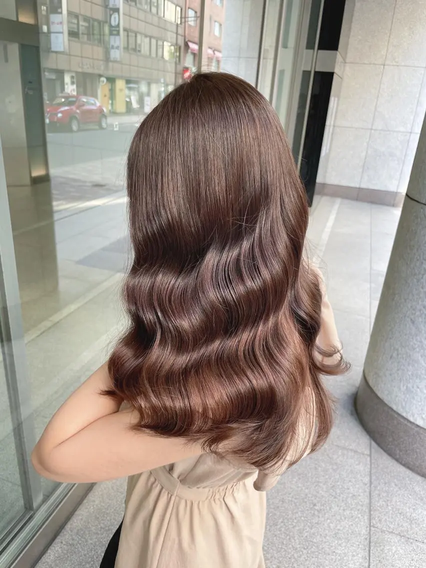 ロング カラー 美髪美容師 🫧くぼた店長のヘアスタイル