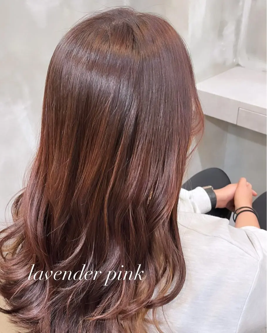 ロング カラー ハイライトカラー ハイライト ヘアカラー トリートメント ヘアセット RIYA❤︎ Aujuaソムリエのヘアスタイル