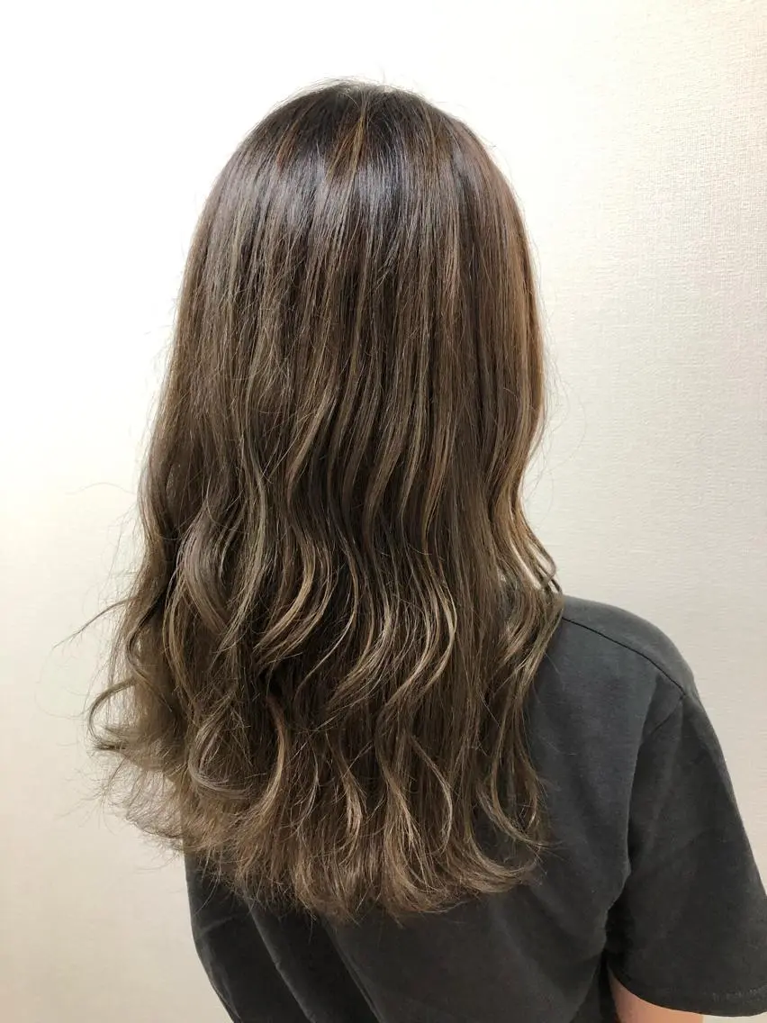 ロング カラー 髪質改善⭐️透明感 カラーノグチショウタのヘアスタイル