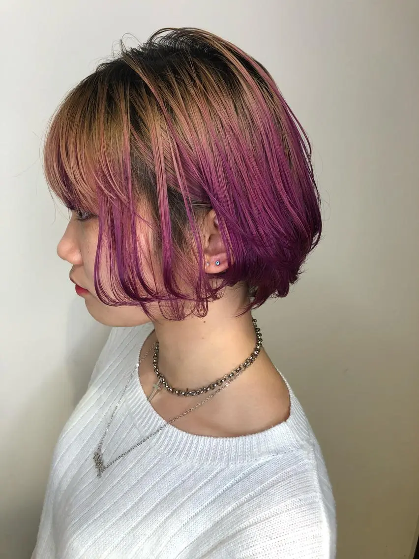 ショート カラー メンズヘア特化 崎田 成人のヘアスタイル