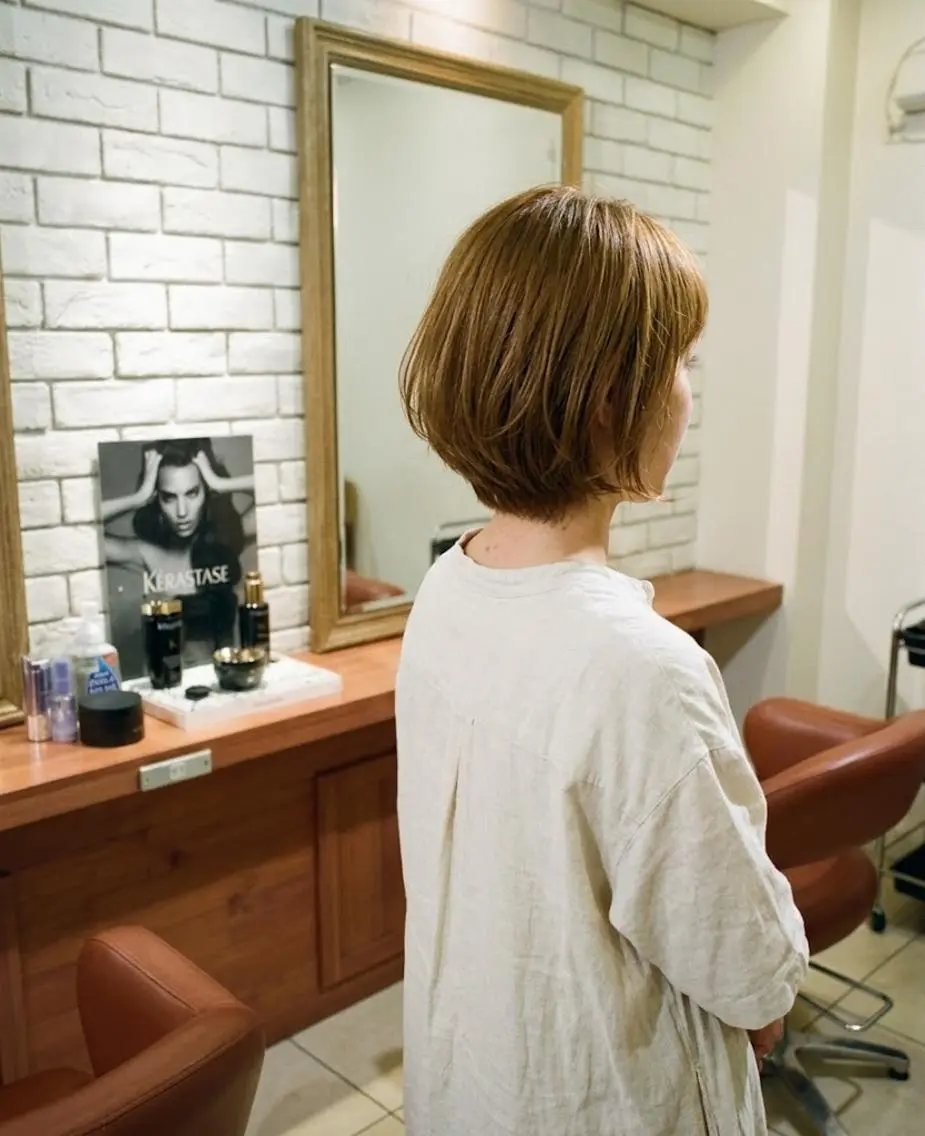 ショート ショートボブ ボブ ショートヘア カット トリートメント ヘッドスパ flencia 丸 和博|カットのヘアスタイル