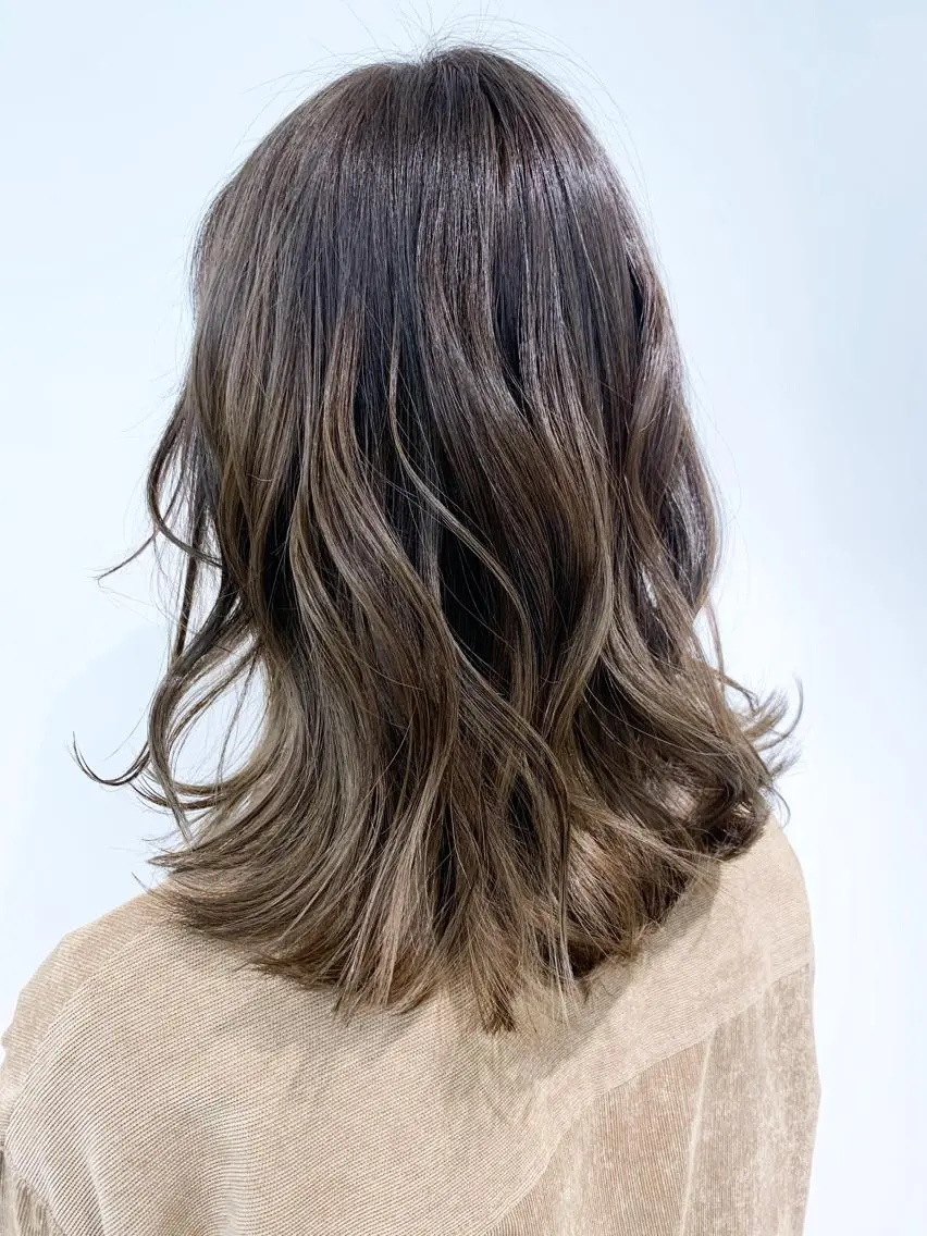 ミディアム 橋口 晃典のヘアスタイル