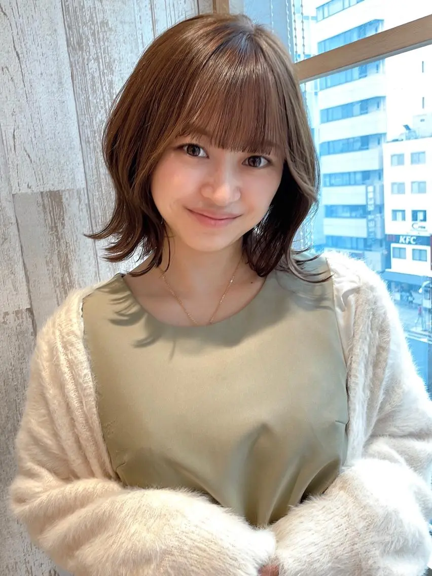 ミディアム 市原 大翼のヘアスタイル
