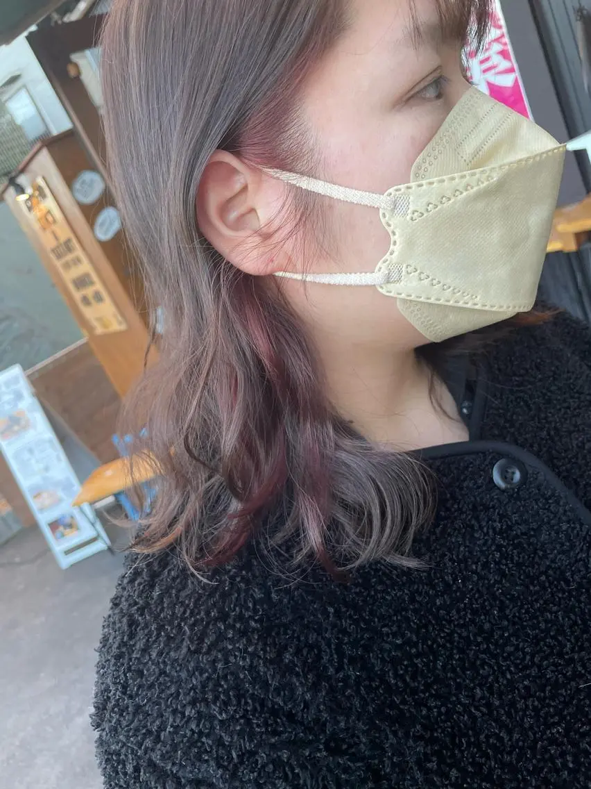 セミロング カラー JowA✂︎ 目片夏実のヘアスタイル