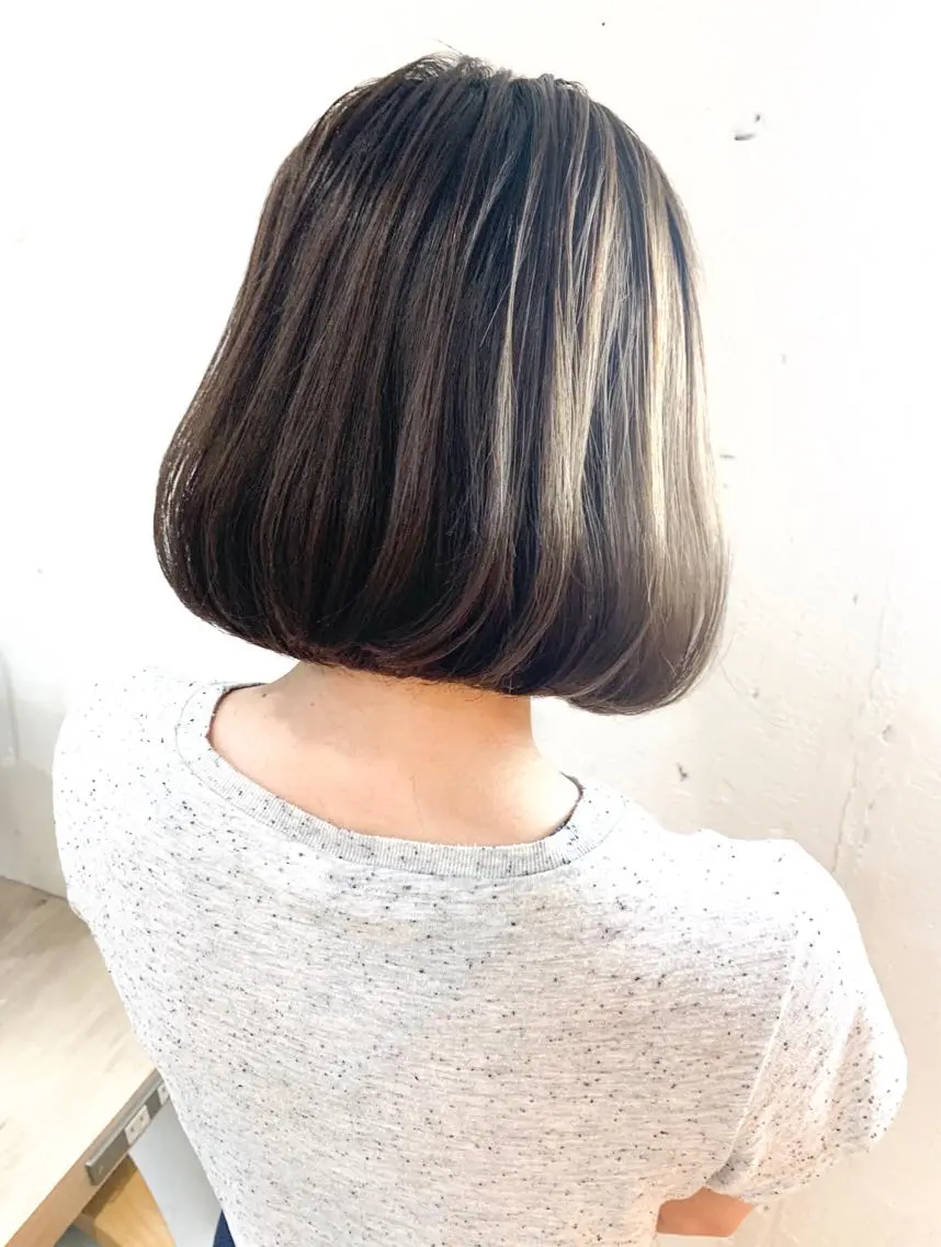 ショート カット ヘアカラー パーマ ショート✨ボブ✨代表 新田見美仁のヘアスタイル